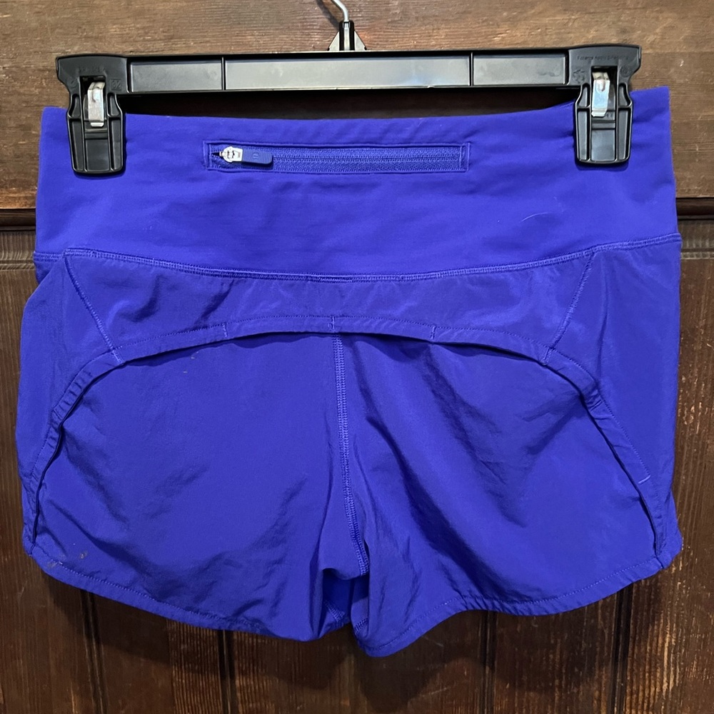 Lululemon Speed Up Shorts, size 2, EUC, 4” inseam
